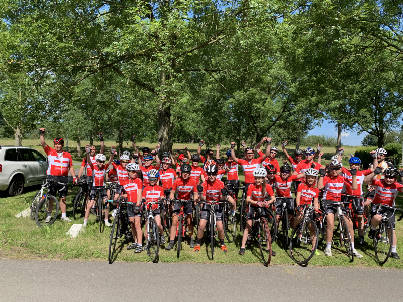 De eerste jeugdtraining 