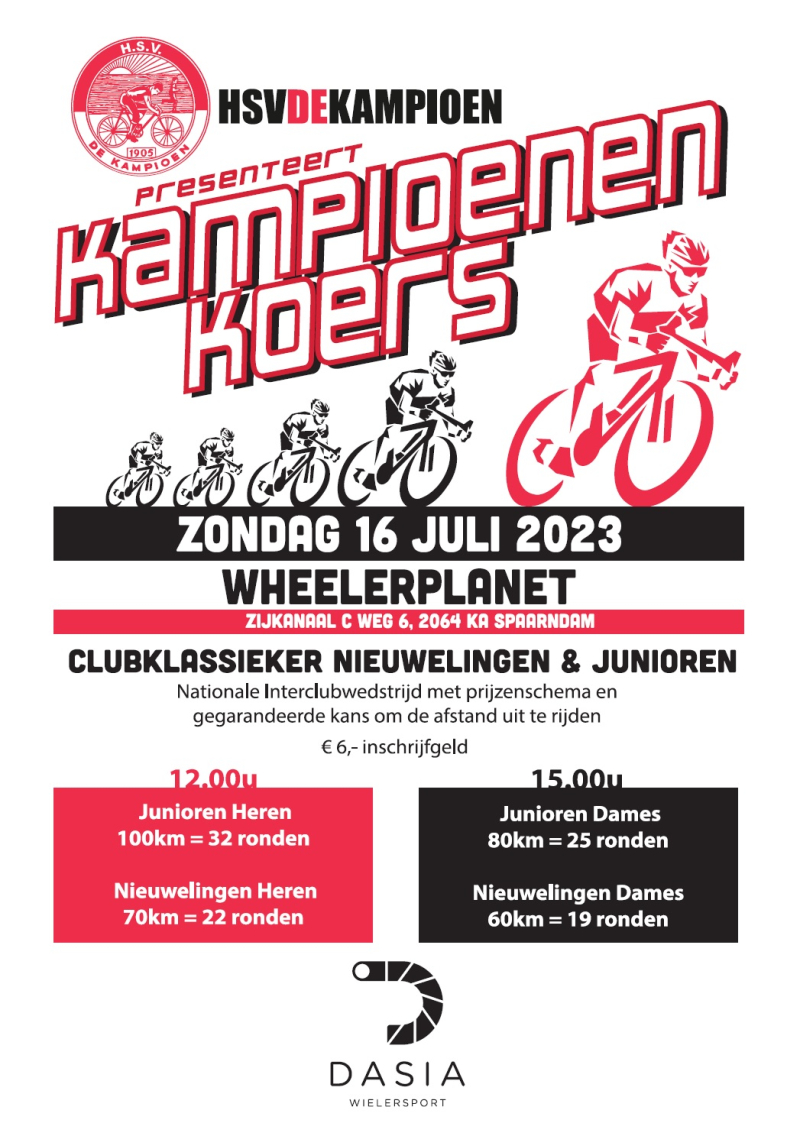 Clubklassieker de Kampioenenkoers 2023
