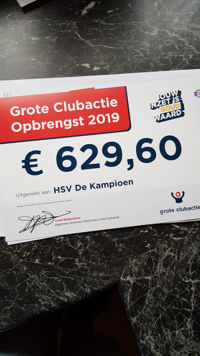 Grote club actie